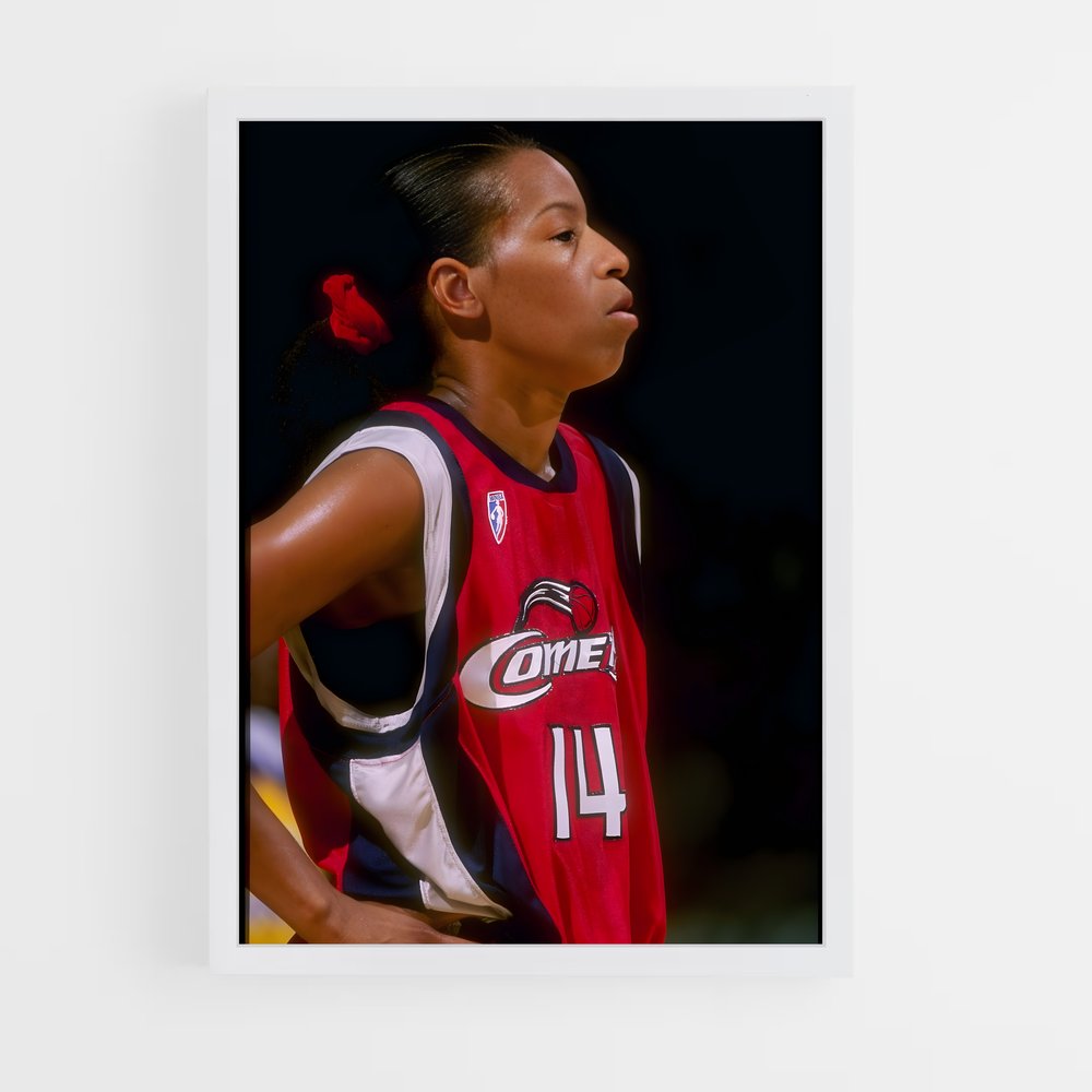 Poster Cynthia cooper – affiche Basketball (vue 3)